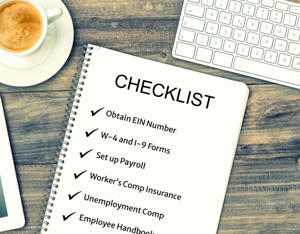 image showing a checklist with items checked off