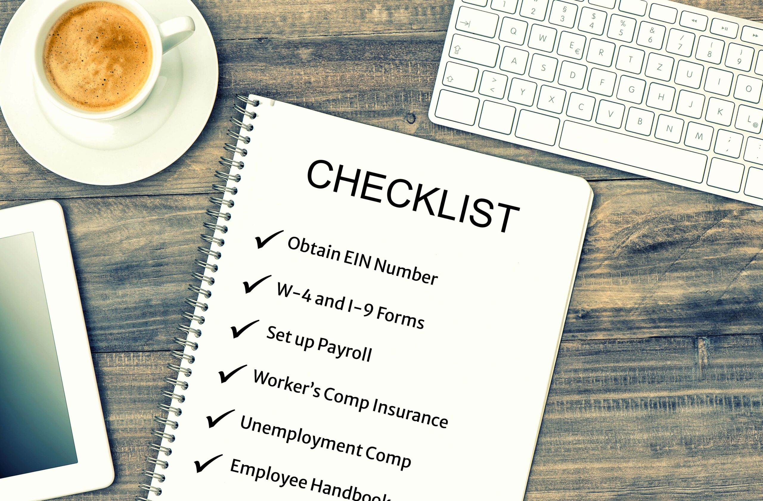 image showing a checklist with items checked off